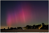 Northern Lights - Northern Lights above Northern Germany
