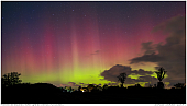 Northern Lights - Northern Lights above Norethern Germany