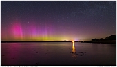 Northern Lights - Northern Lights over the Schlei in Germany