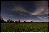 Northern Lights - Northern Lights over Flarup in Northern Germany